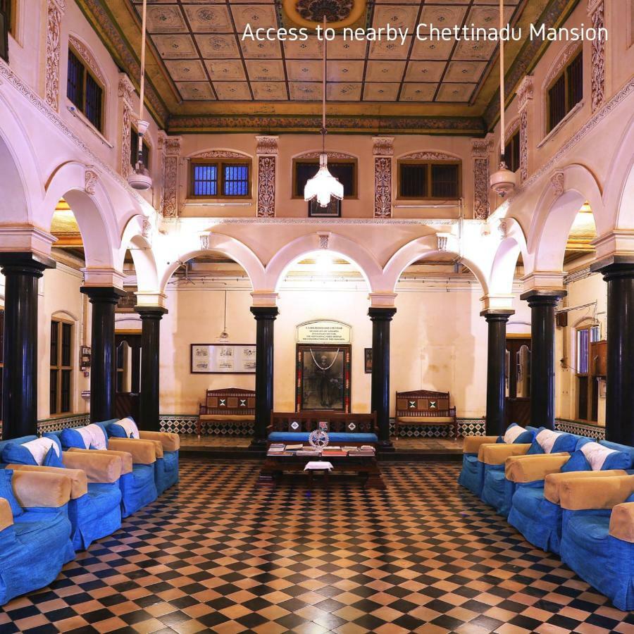 Chettinadu Court- Heritage View Kānādukāttān Kültér fotó